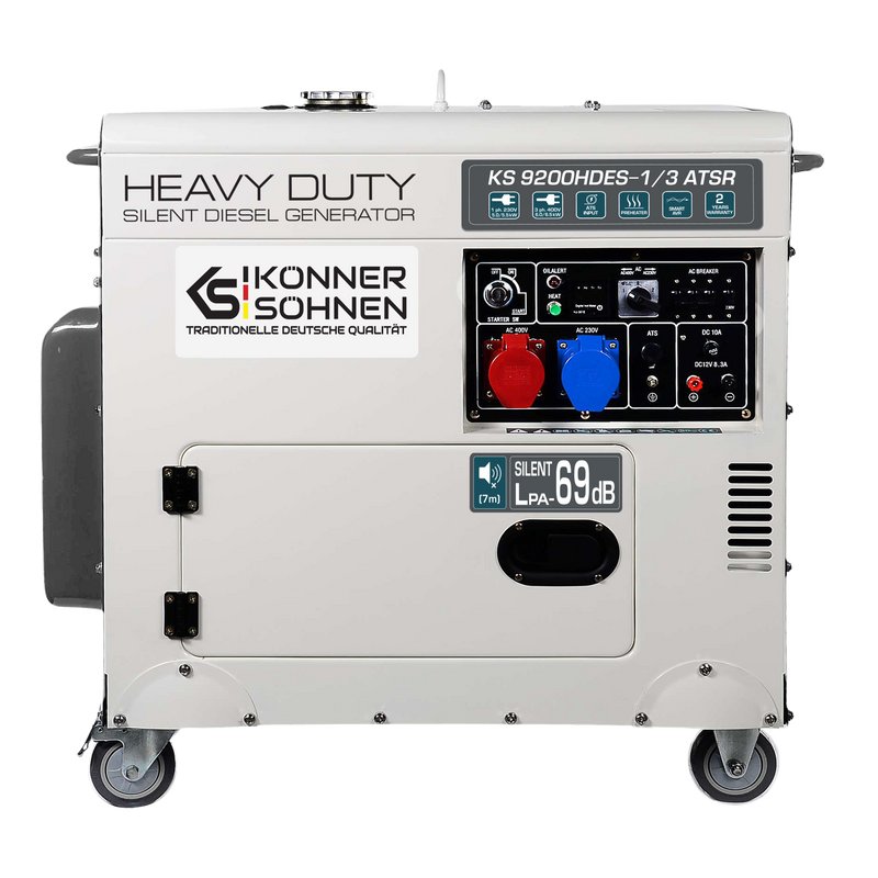 Генератор дизельний KONNER&SOHNEN (KS 9200HDES-1/3 ATSR)